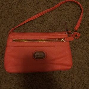 Orange/red  small hand bag